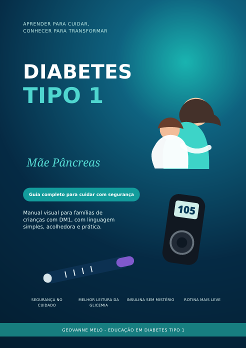 Capa Diabetes Tipo 1 Mãe Pâncreas